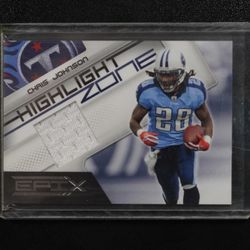 2010 Panini Epix Highlight Zone Materials 065/200 Chris Johnson #2 3b8