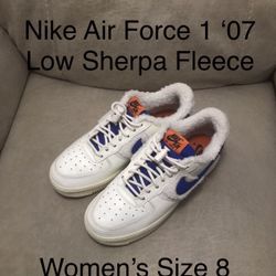 Nike Air Force 1 07 Low Sherpa Fleece