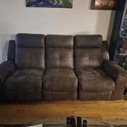 Couches An Love seat. Recliners 