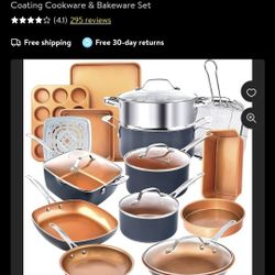New Gothem 20 Piece Cookware For Sale Or Trade