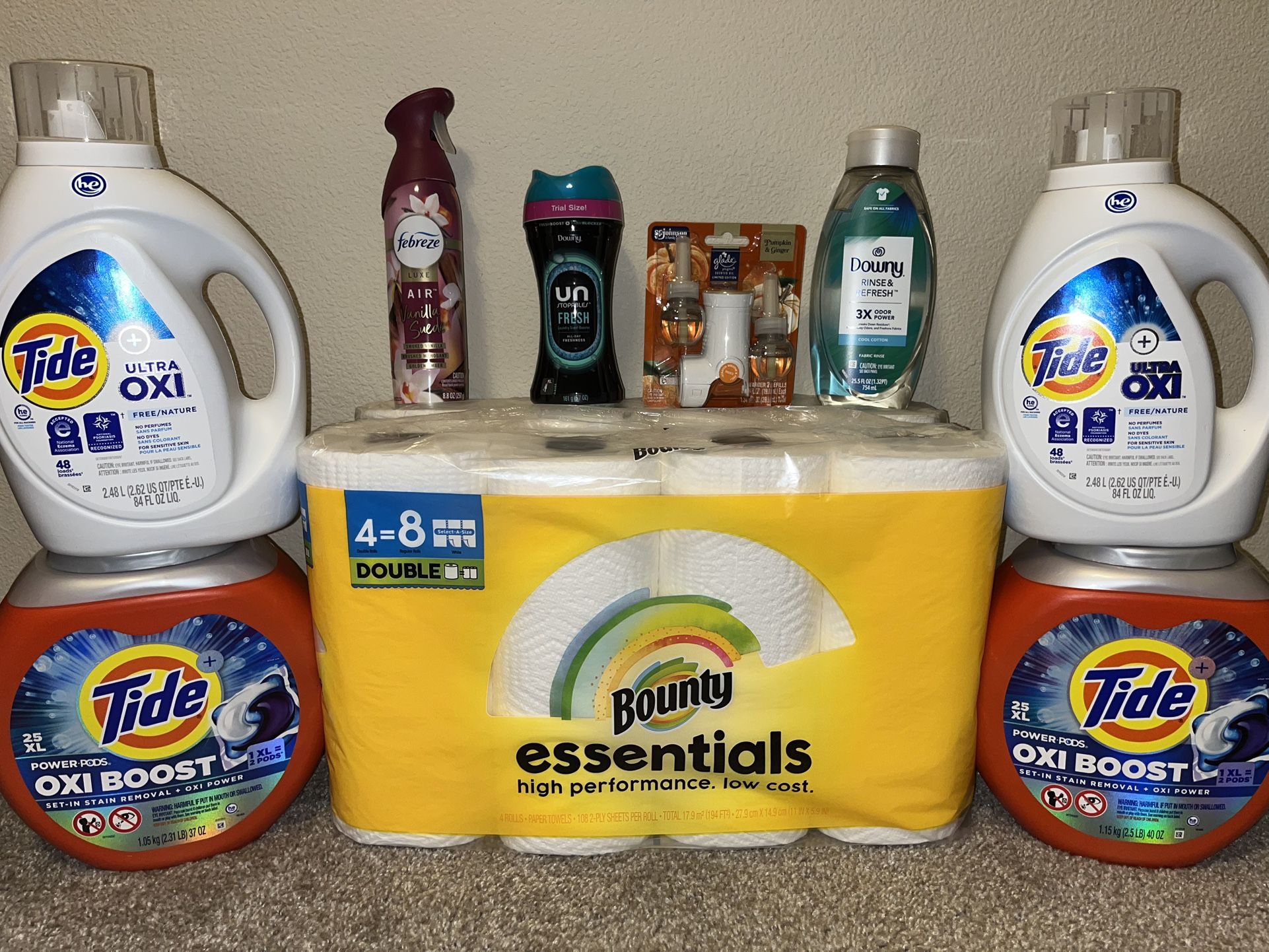 Tide Laundry Household Bundle