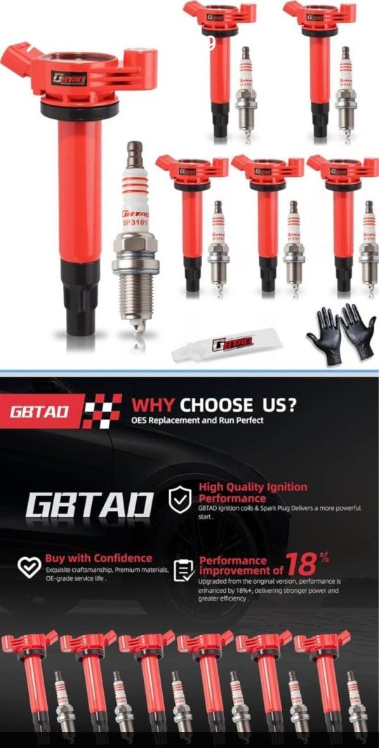 Upgraded Ignition Coil Pack & Spark Plugs