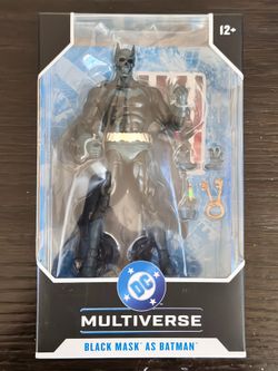 Beneath the Mask DC Multiverse Black Mask as Batman Action Figure