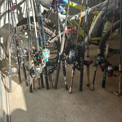 17 Diferentes Cañas De Pescar 