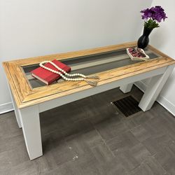 Wood Sofa Table