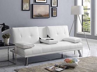 White leather look 6 months old only for decor