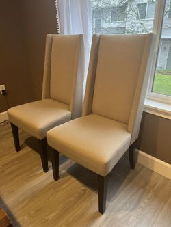 West Elm Dining Chairs (2)