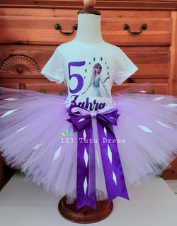 Elsa Frozen 2 Birthday Tutu Outfit