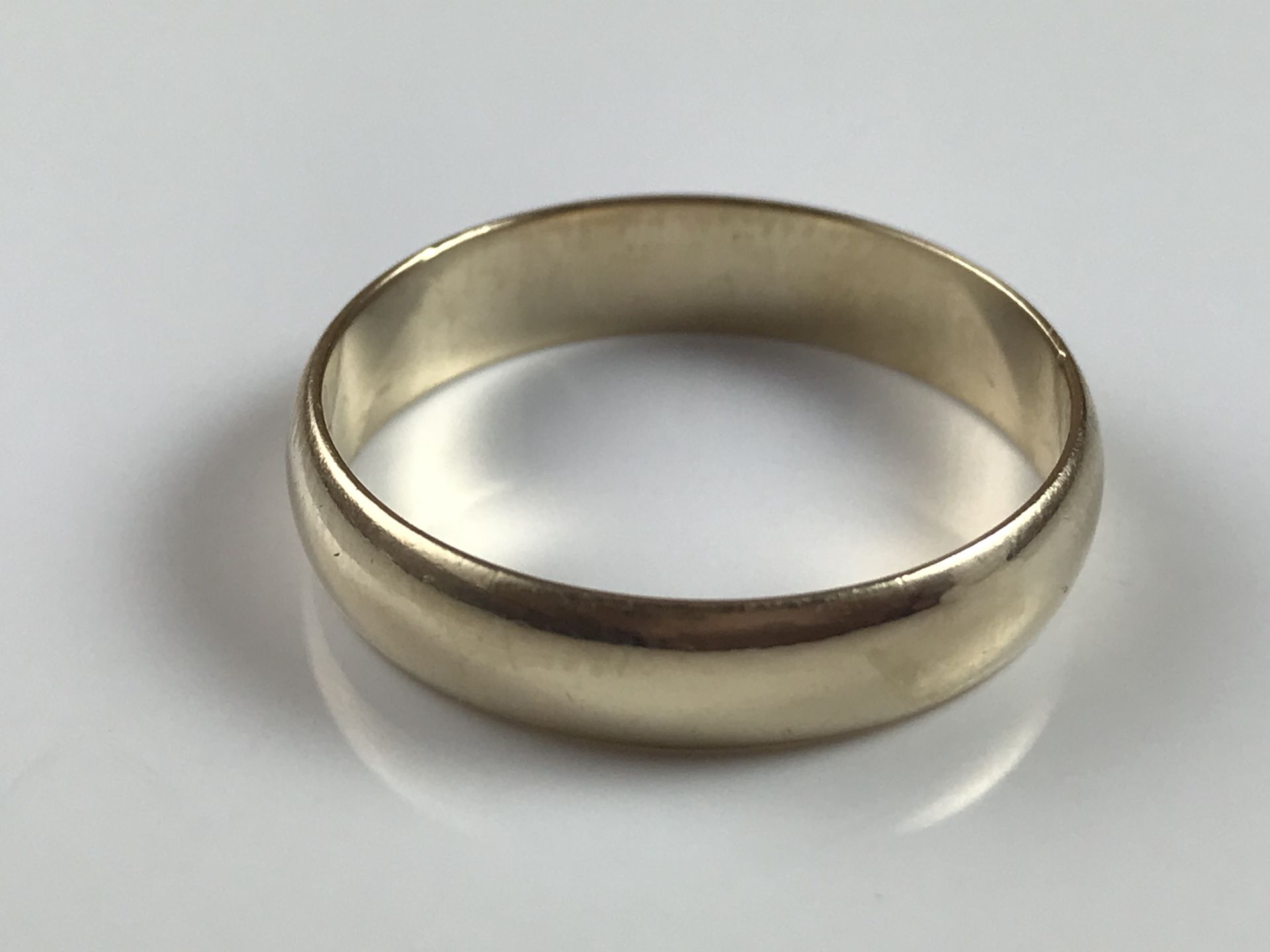 14K Gold 5mm Size 12 Wedding Ring Band