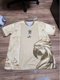 Brazil Gold parrot Jersey SIZE XXL