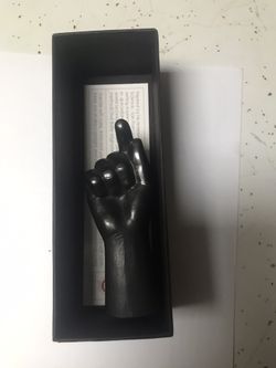 Agelio Batle Graphite Hand Sculpture 