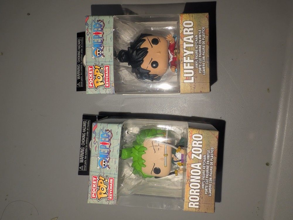 Funko Pocket Keychain - One Piece- “Luffy And Zoro - NEW/SEALED