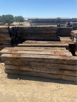 8 foot rail road ties