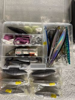 Salt Water Gear: Yo-Zuri, Shimano, Nomad, Rapala X-Rap, Halco, Williamson, or Daiwa