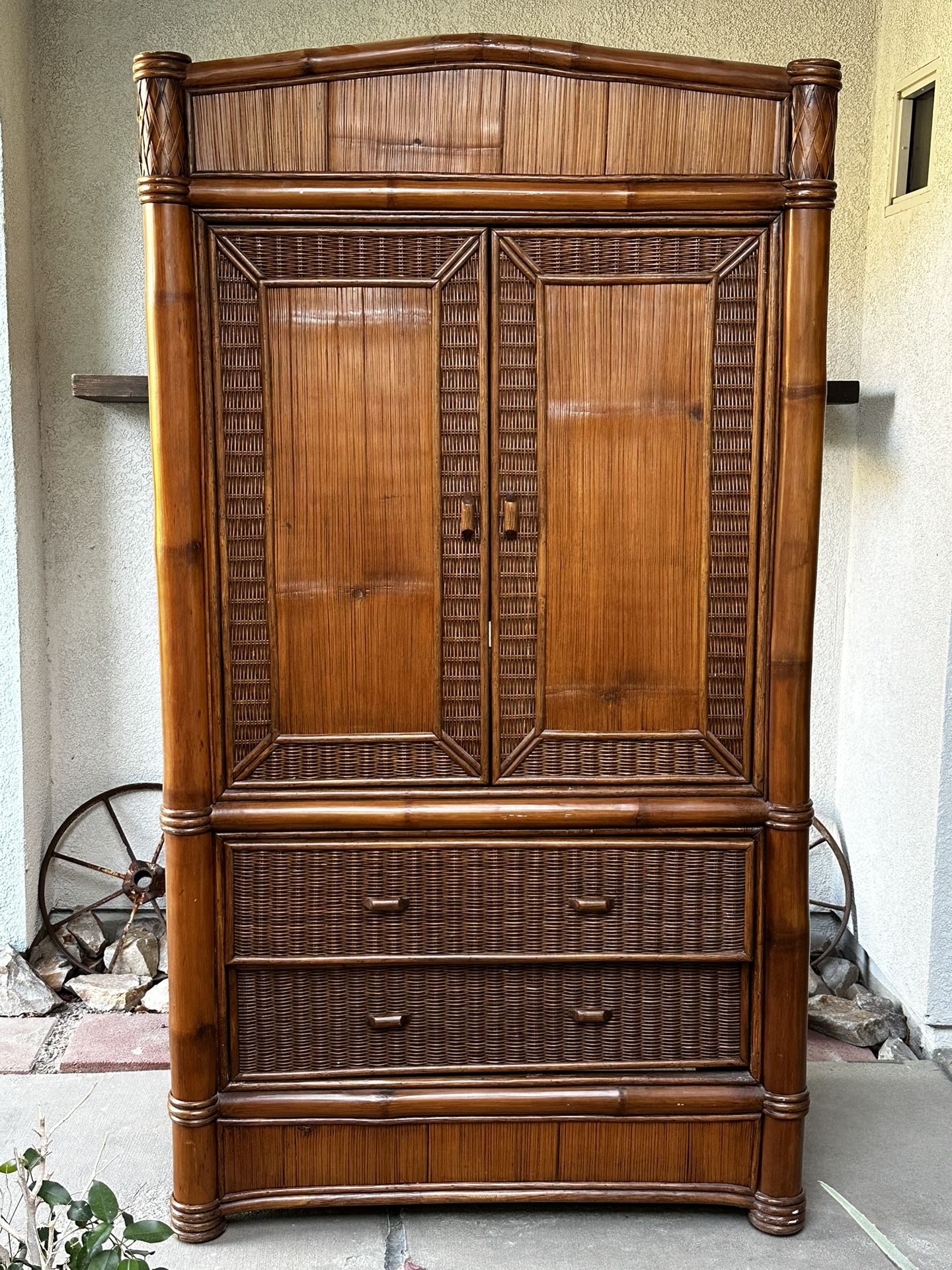 Bamboo Entertainment Cabinet Best Offer!