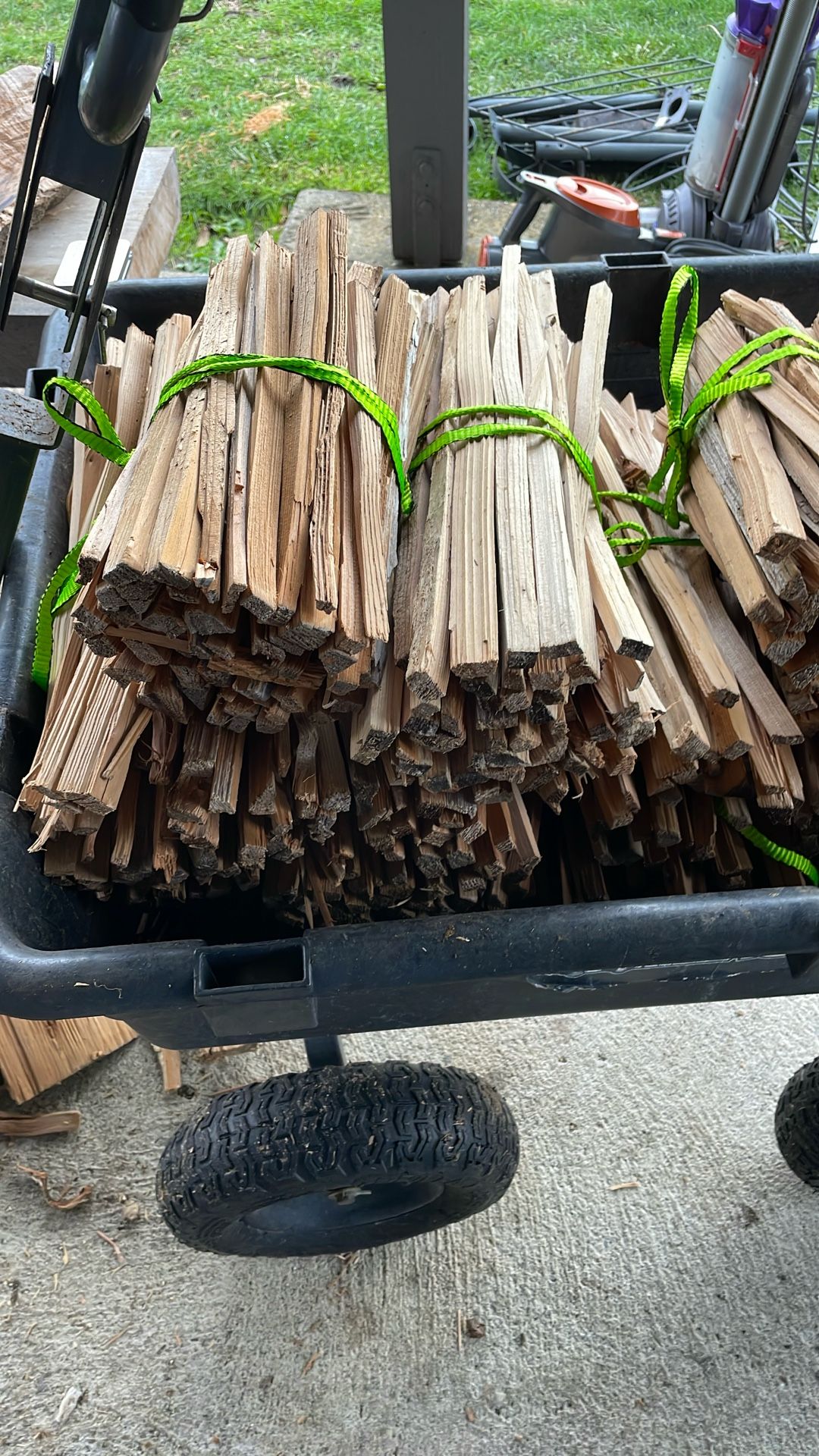 Dried Cedar Kindling