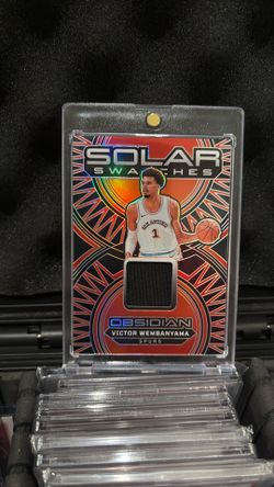 Victor Wembanyama game used patch