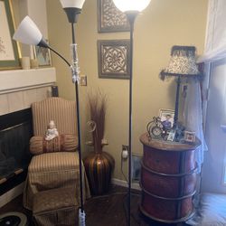Brown Floor Lamp 