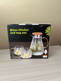 Glass pitcher Set