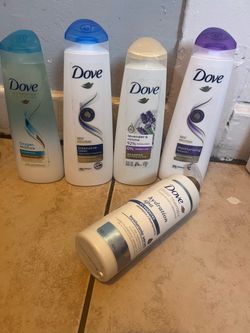 Dove Shampoo Bundle – 5 Bottles