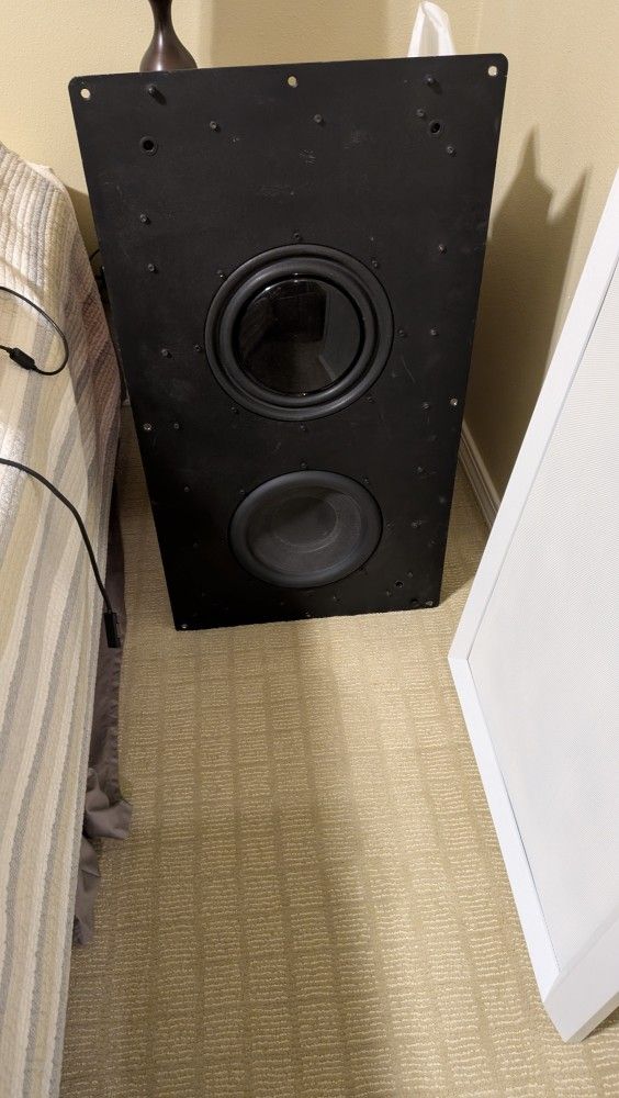 James Loudspeaker 210SDX In-Wall 10" Subwoofer – Aircraft Aluminium