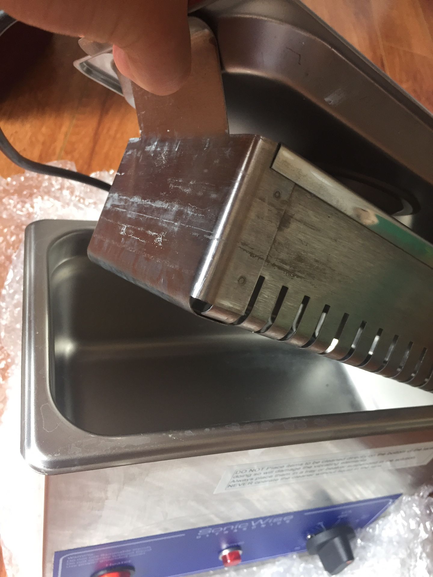 Sonic wise Ultrasonic Cleaner 2.75 Qt.