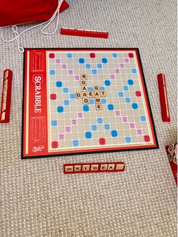 Scrabble board game