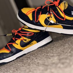Off-White x Dunk Low ‘University Gold’