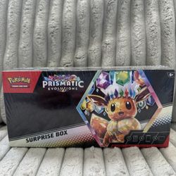 🚨✨ POKÉMON PRISMATIC EVOLUTIONS SURPRISE BOX – EEVEE – FACTORY SEALED! ✨🚨