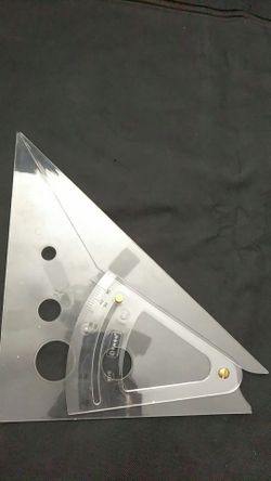 C-Thru Adjustable Triangle 10"