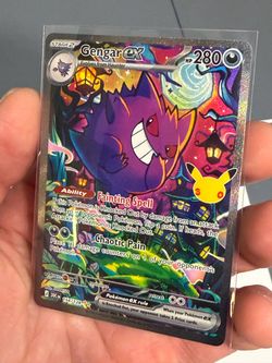 Gengar EX 154 Pokemon 30th Celebration TCG Cards