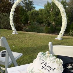9ft Flower Wedding Arch 