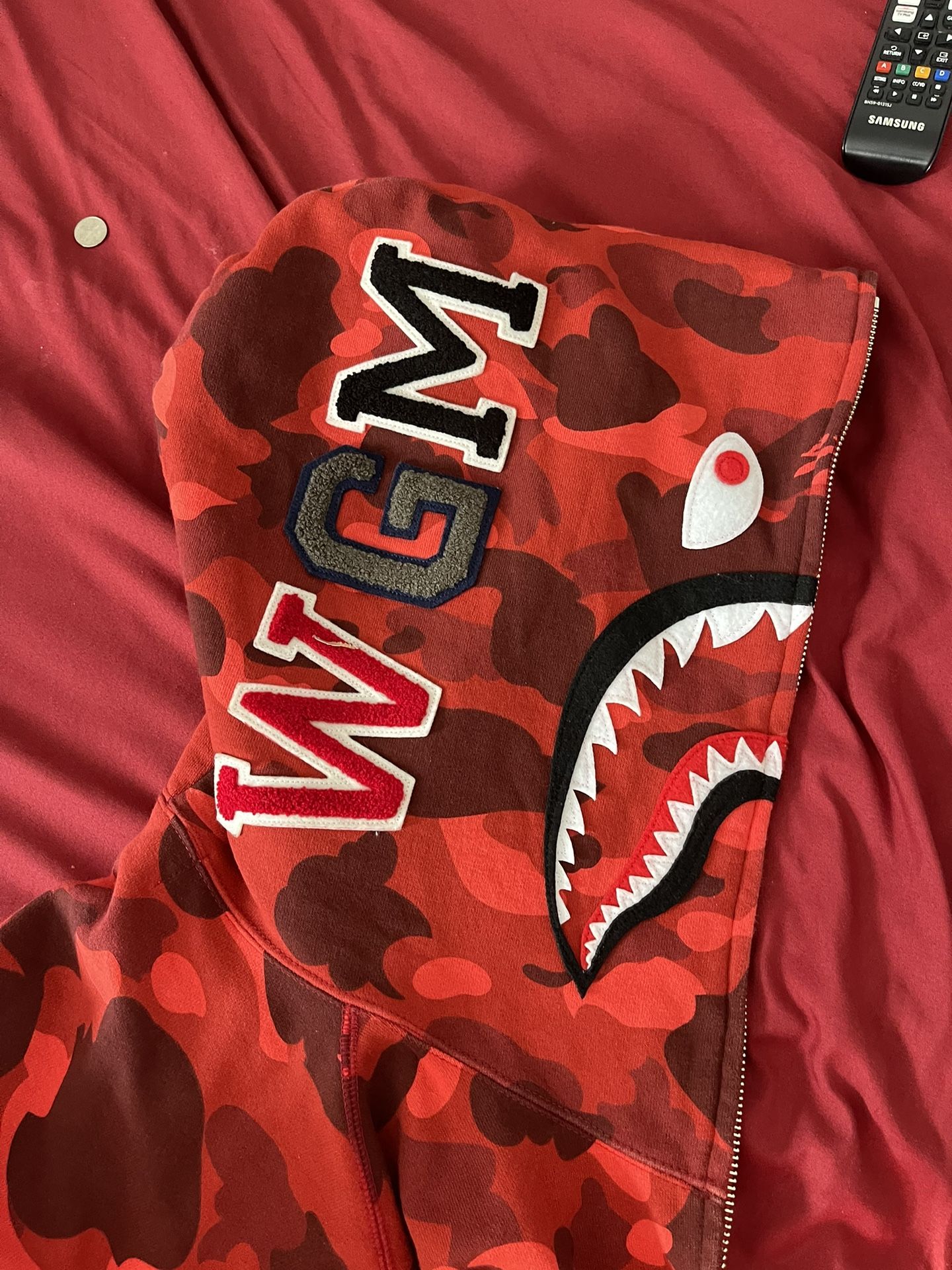 Red Bape Full Zip for Sale in Franklin Park, IL - OfferUp