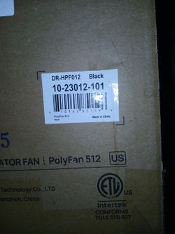 Floor Fan Color Blank New