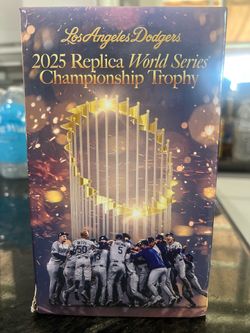 Dodgers 2025 World Series Champion Replica Trophy