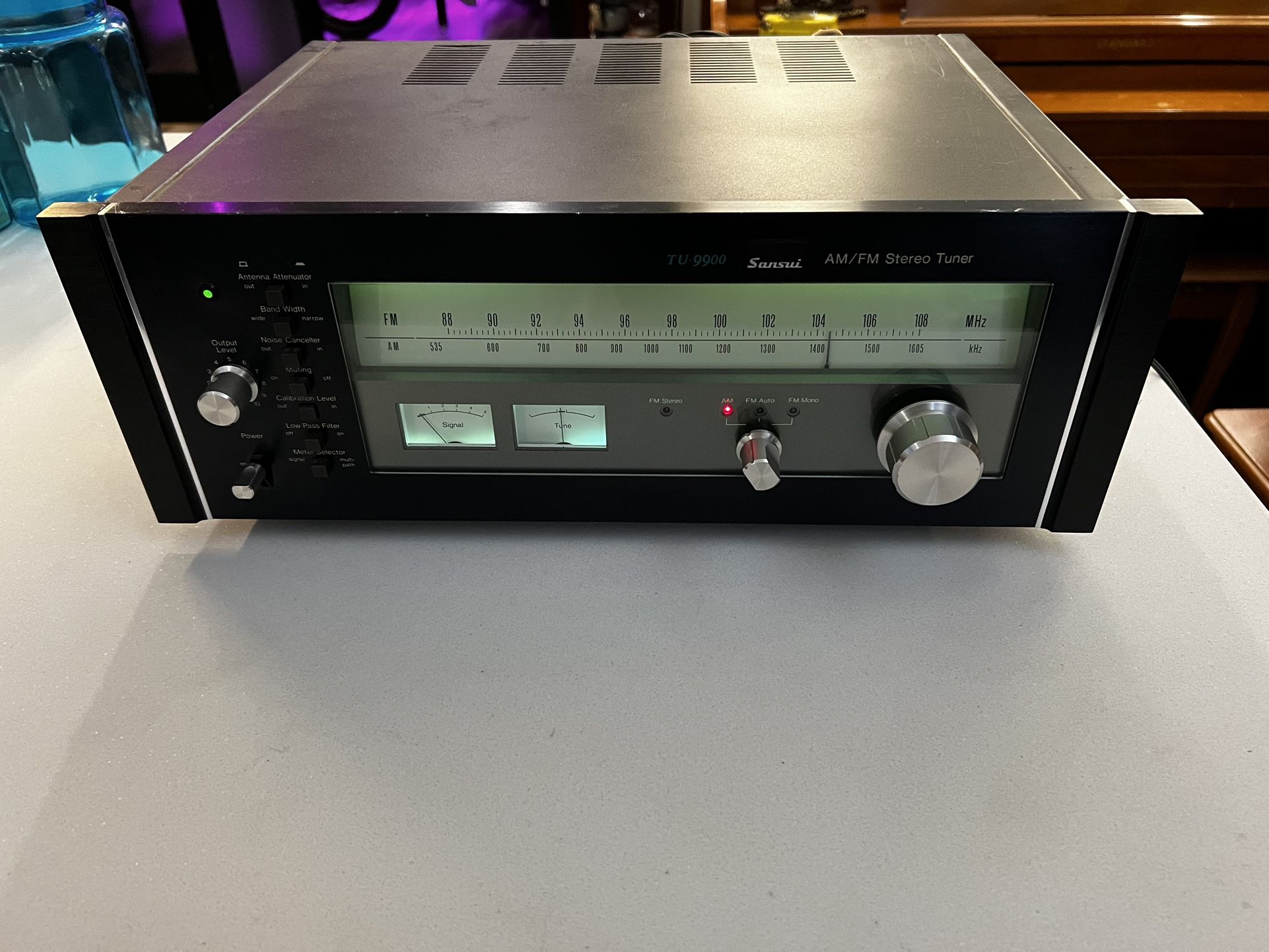 Used Sansui TU 9900 Tuner - As Is