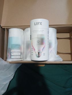 LIFX color changing light bulbs