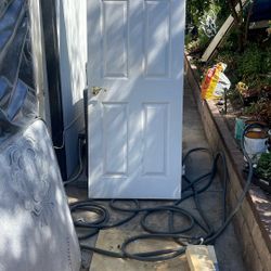 Puertas  Color Blanco De Madera