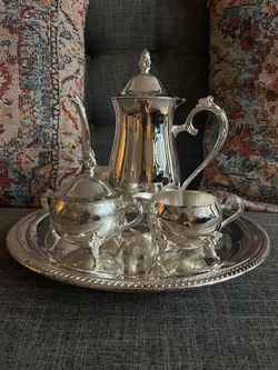 Tea Set-silver plated New