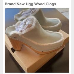 Brand New Ugg Wood Clogs