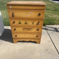 Old Wood Dresser