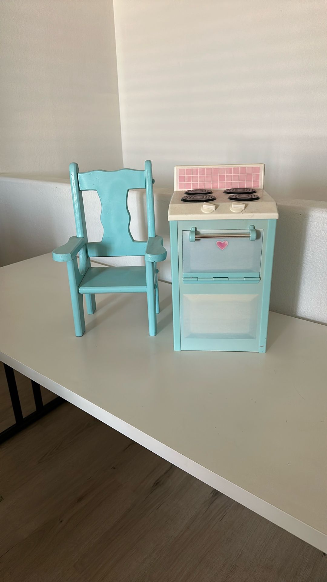 Play Stove And Doll Chair
