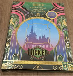 Wicked For Good : The Official Advent Calendar: 25 Days of Surprises, Brand New