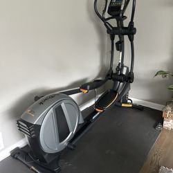 NordicTracker Power Incline elliptical machine.