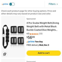 Dive Weight Belt