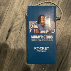 Jahmyr Gibbs Rocket Mortgage Bobblehead 