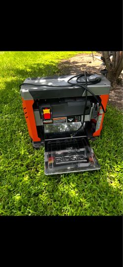 Ridgid planer eletric