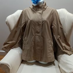 T by Talbots 'Hooded Ripstop Water Resistant Anorak'