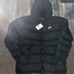 Black Winter 🥶 Nike Coats Size Large Xl 2x 3x 