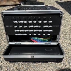 Seismic Audio Rack Mount 32 Channel TRS Combo Splitter Snake Cable-5' and 30' XLR Trunks